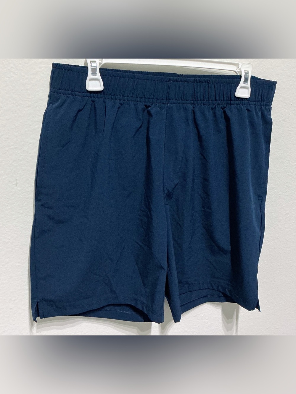 MENS ATHLETIC BLUE SHORTS